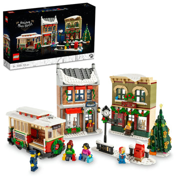 LEGO® Holiday Main Street 10308 Building Kit for Adults and Families (1,514 Pieces)