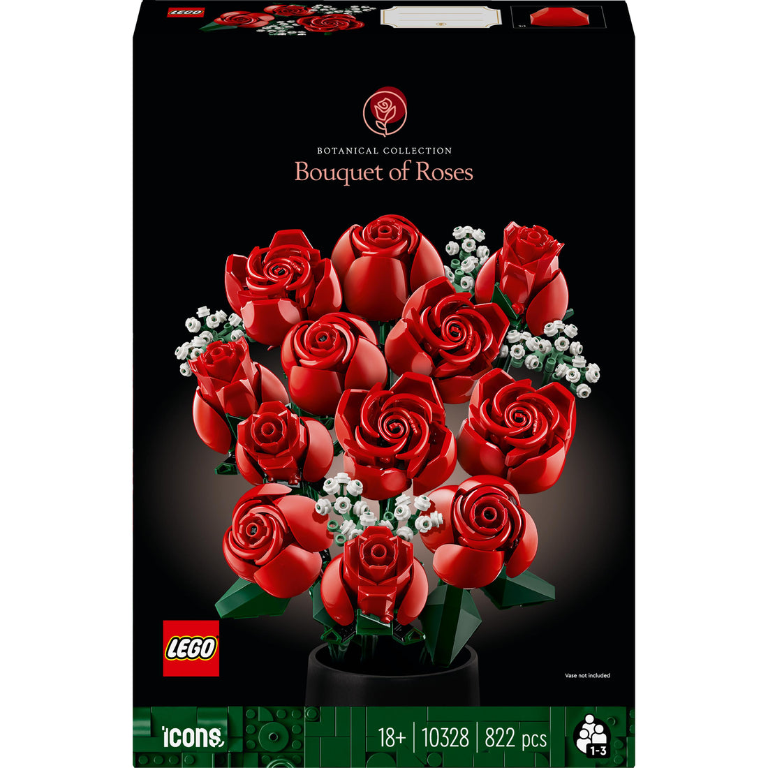 LEGO® Icons Bouquet of Roses Building Set 10328