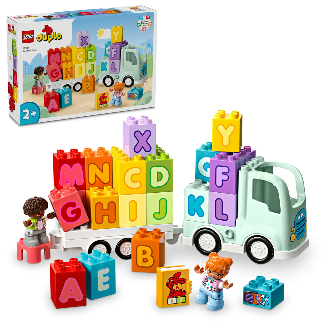 لعبة شاحنة الحروف الأبجدية 10421 من LEGO® DUPLO® Town