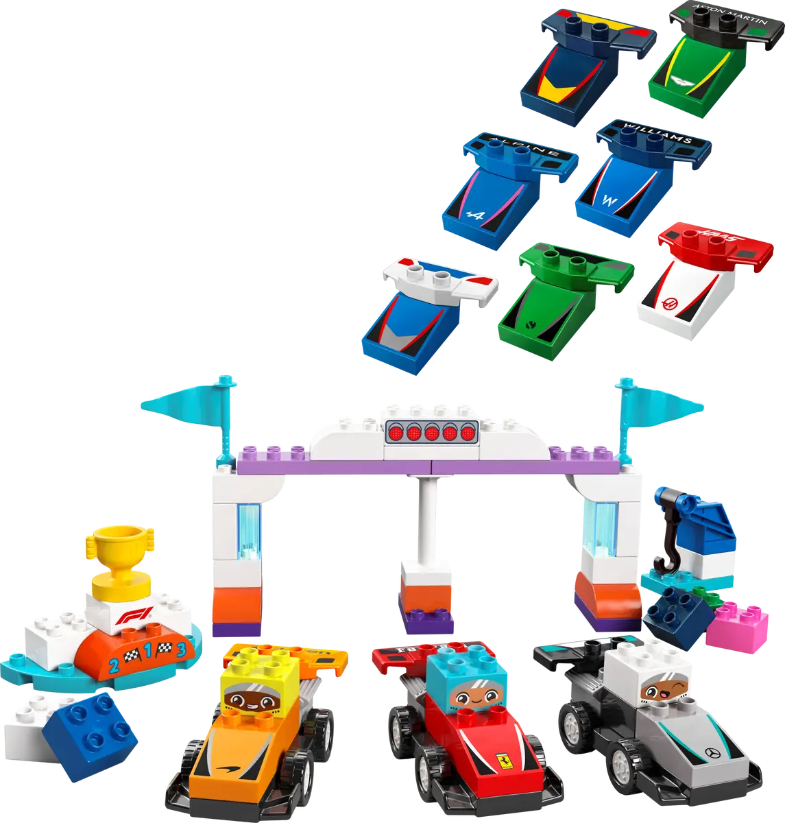 LEGO 10445 F1® Team Race Cars & Drivers V29