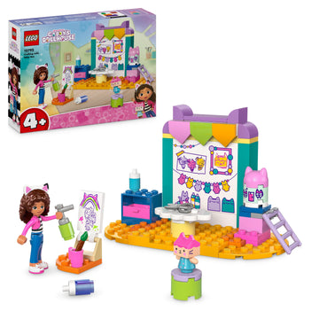 لعبة الإبداع مع بيبي بوكس 1 من LEGO® Gabby’s Dollhouse للأطفال بعمر 4 سنوات أو أكثر