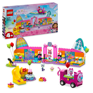 لعبة قاعة الحفلات الخاصة بغابي 10797 من LEGO® Gabby’s Dollhouse للأطفال بعمر 4 سنوات أو أكثر