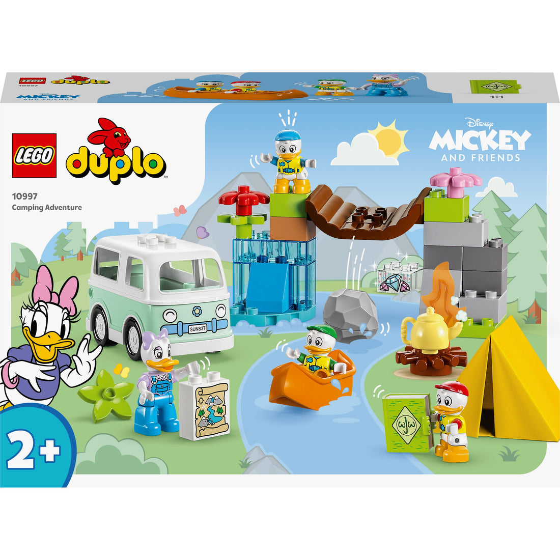 LEGO® DUPLO® - مغامرة التخييم مع ميكي وأصدقائه من ديزني 10997 (37 قطعة)