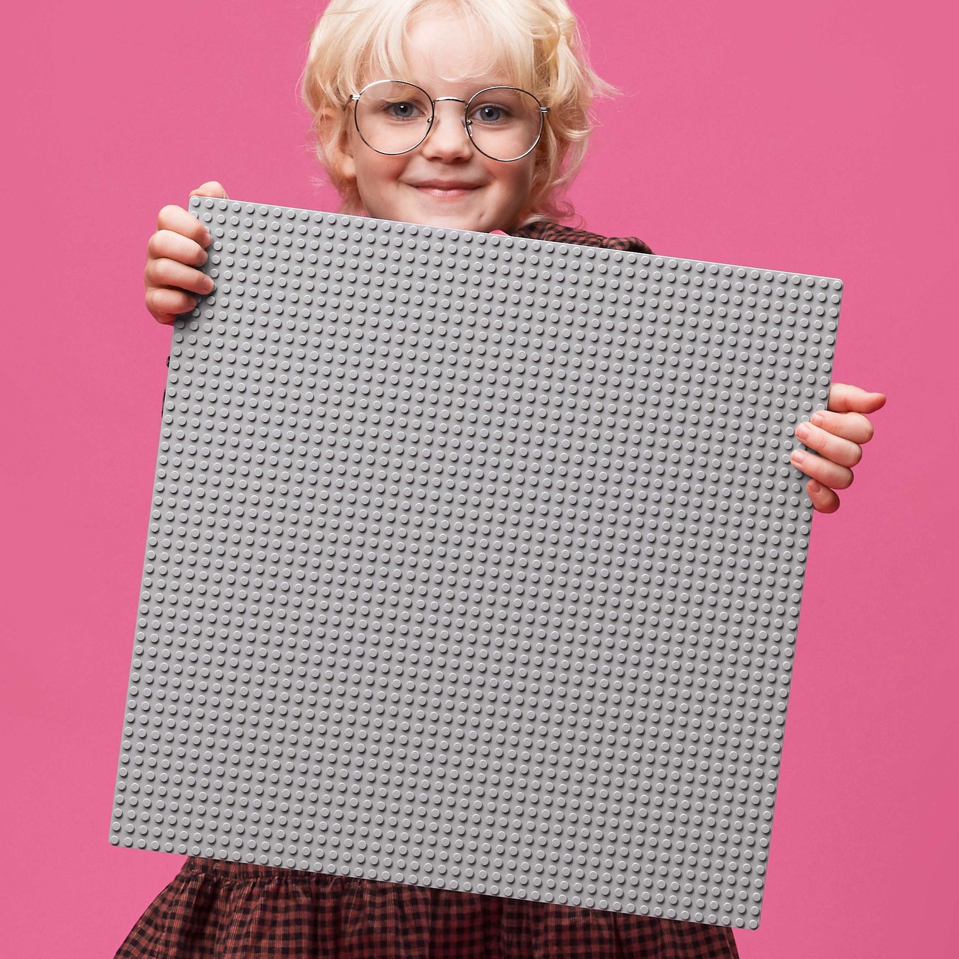 مجموعة لوح الأساس الرمادي 11024 من LEGO® Classic للأطفال (قطعة واحدة)