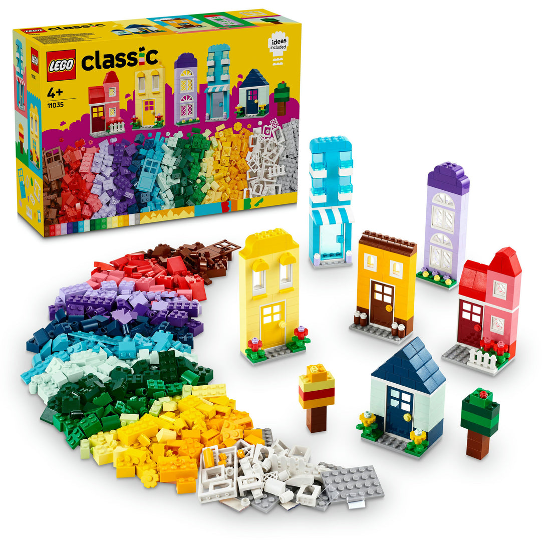 لعبة بناء منازل إبداعية 11035 من LEGO® Classic