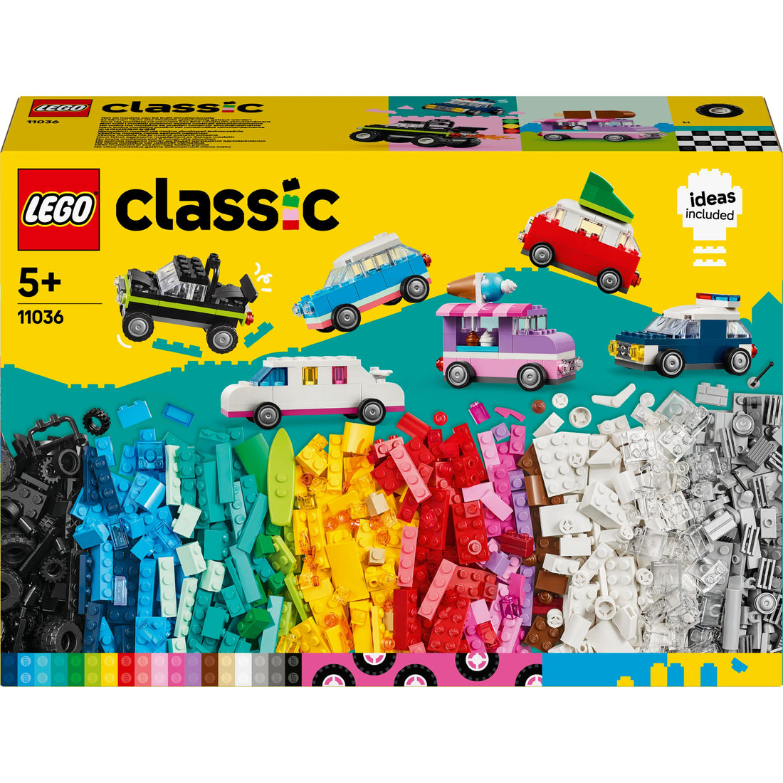 لعبة بناء مركبات إبداعية 11036 من LEGO® Classic
