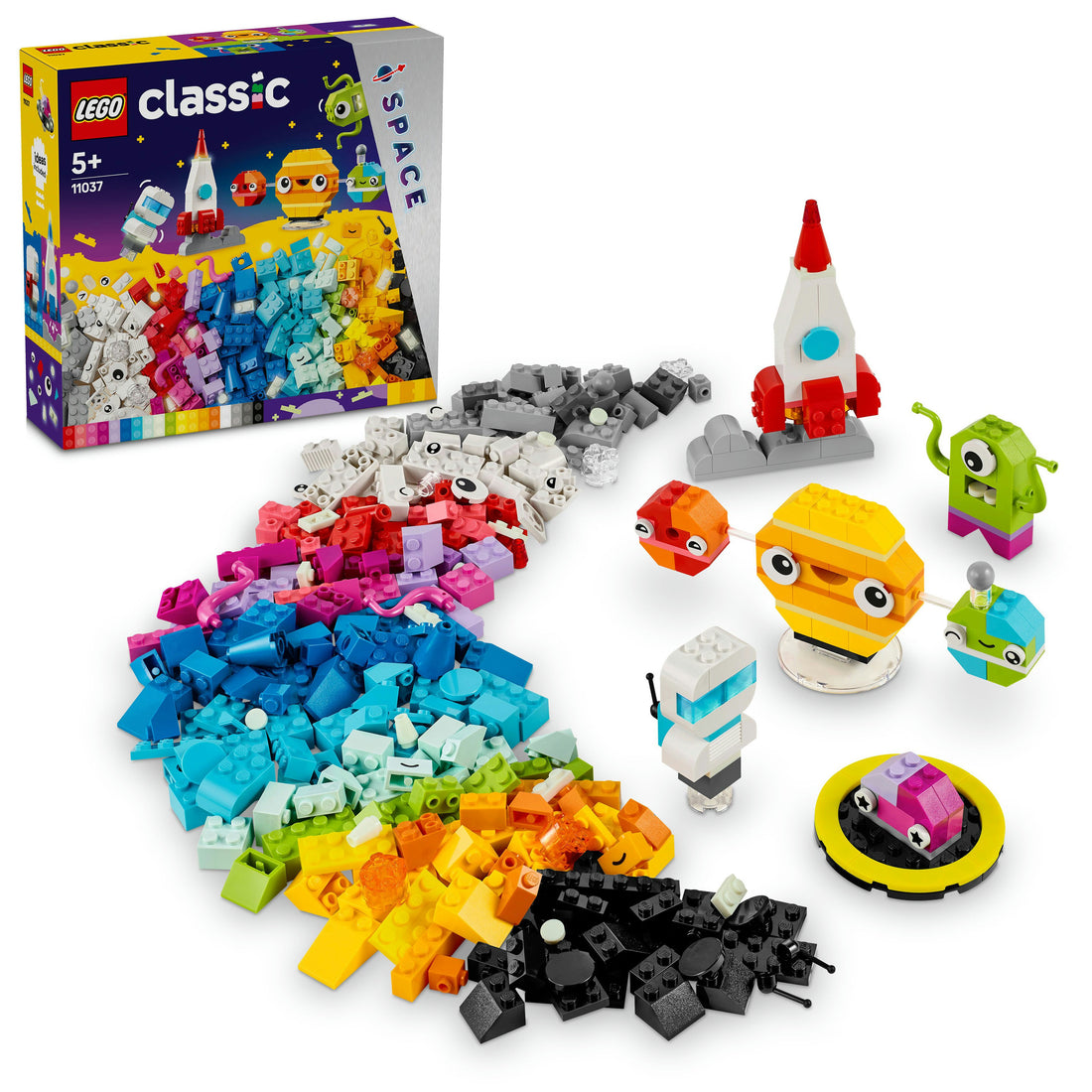 مجموعة كواكب الفضاء الإبداعية 11037 من LEGO® Classic