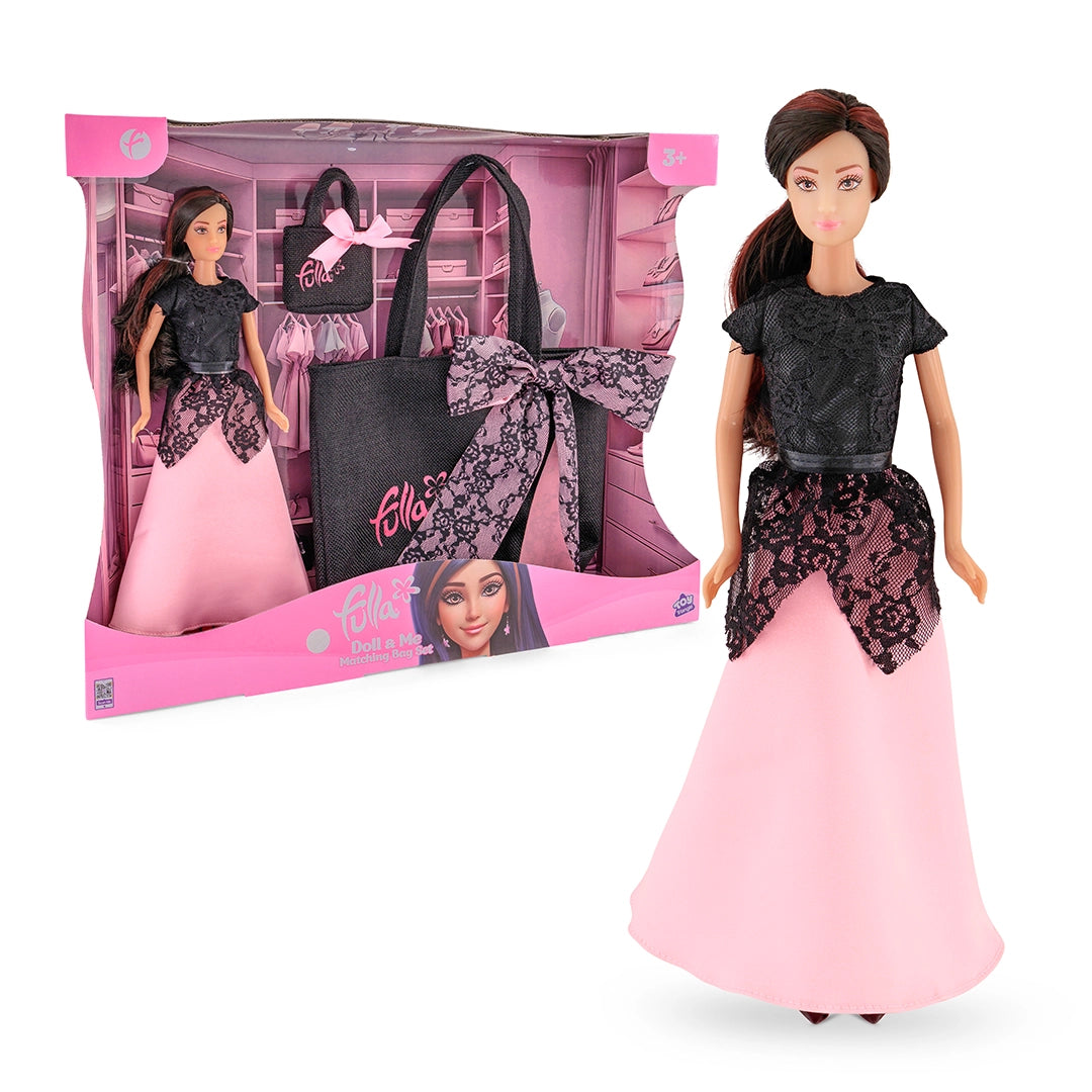 فلة مجموعة حقيبتي وحقيبة الدمية المتطابقة