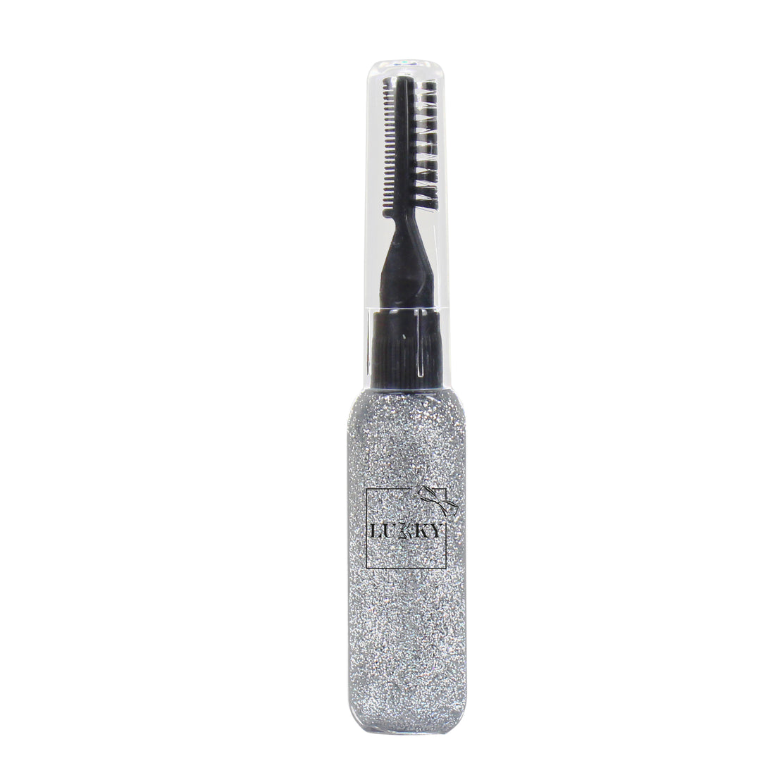 Lukky Hair mascara with glitter 0.51 fl.oz. (silver)