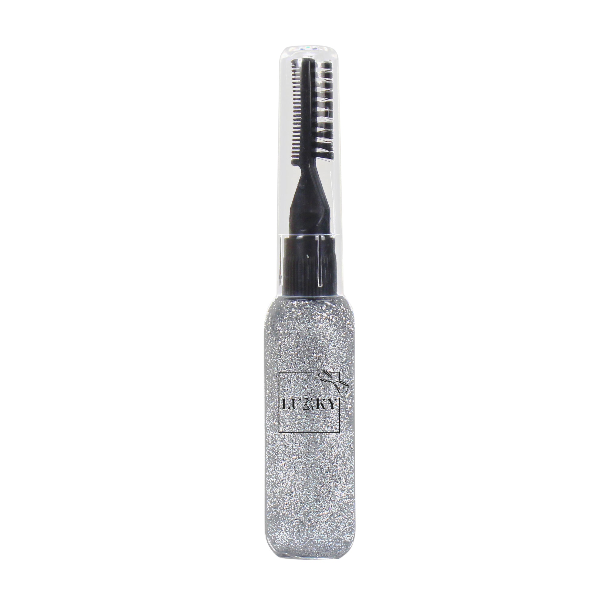 Lukky Hair mascara with glitter 0.51 fl.oz. (silver)