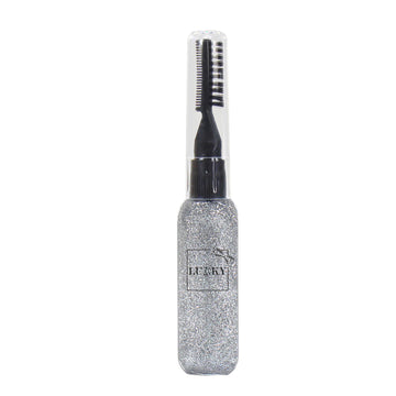 Lukky Hair mascara with glitter 0.51 fl.oz. (silver)