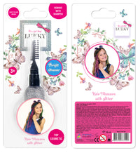 Lukky Hair mascara with glitter 0.51 fl.oz. (silver)