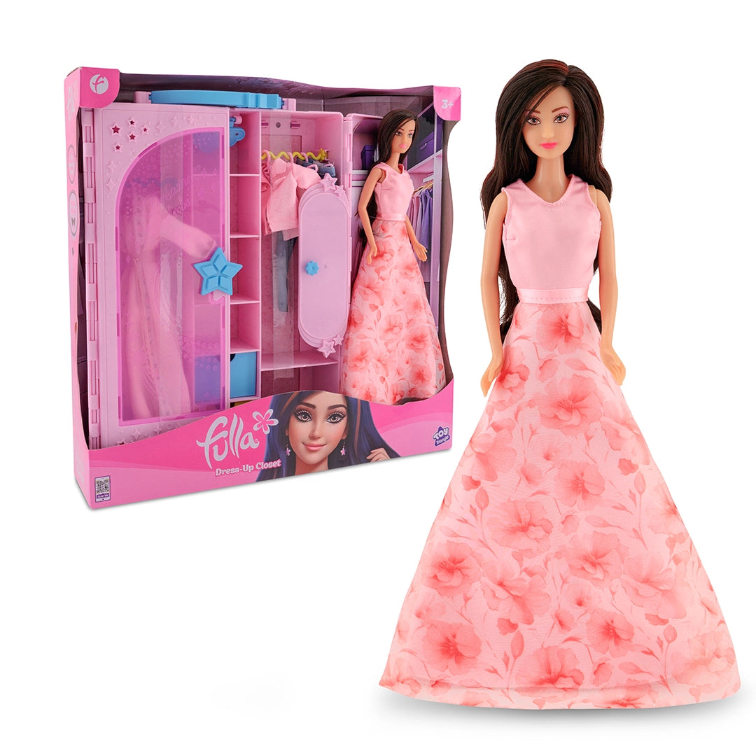 Fulla Doll with Dress-Up Closet