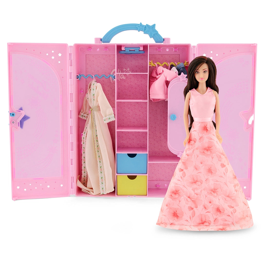 Fulla Doll with Dress-Up Closet