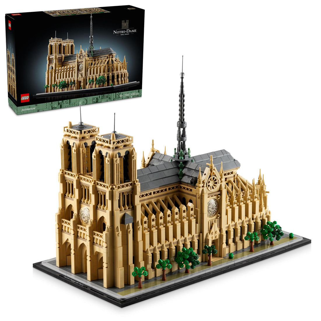 مجموعة نوتردام باريس 21061 من LEGO® Architecture