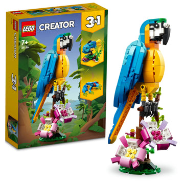 مجموعة الببغاء الغريب 31136 من LEGO® Creator (253 قطعة)