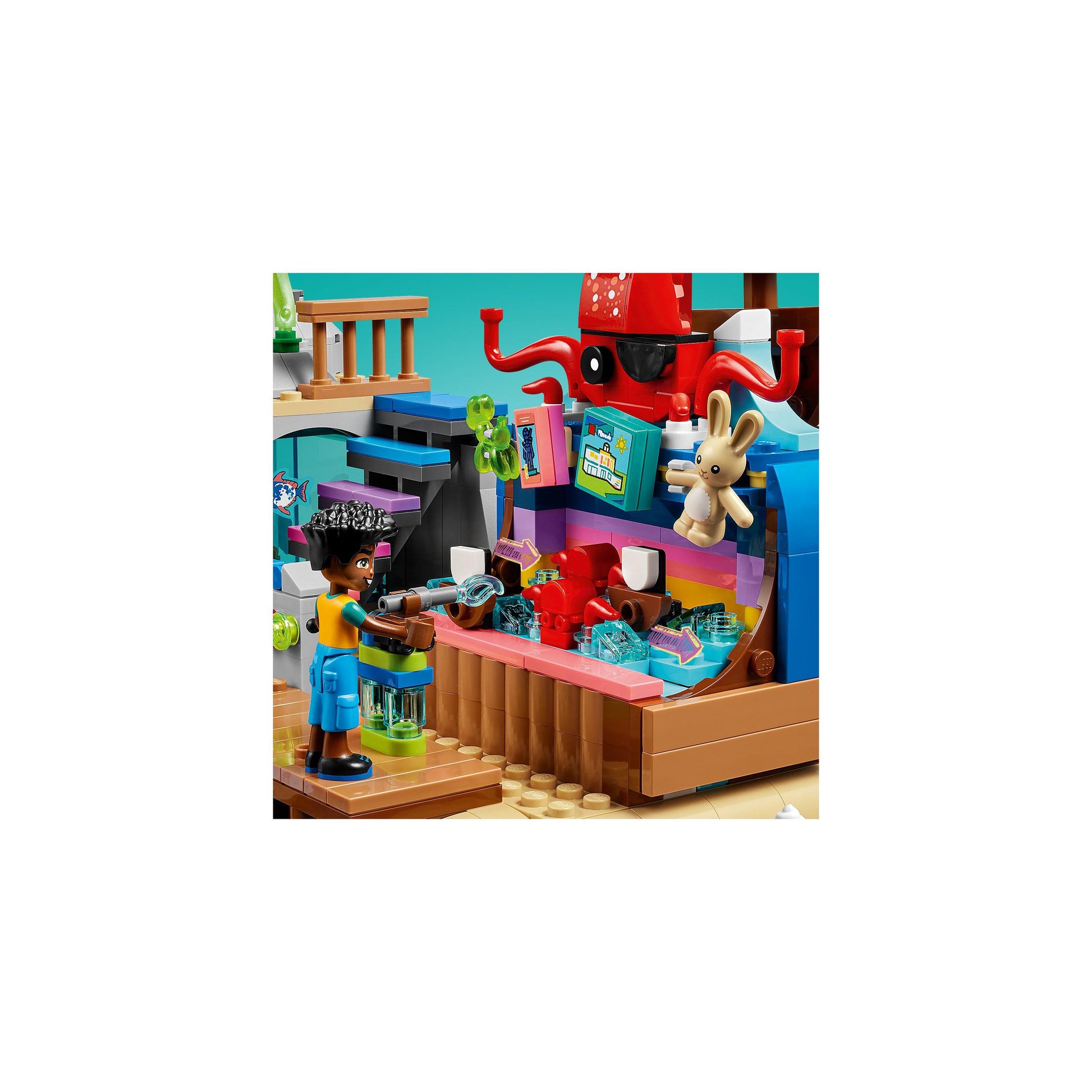 مجموعة بناء منتزه التسلية على الشاطئ 41737 من LEGO® Friends (1348 قطعة)