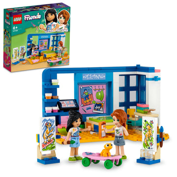 مجموعة لعبة بناء غرفة ليان 41739 من LEGO® Friends (204 قطعة)