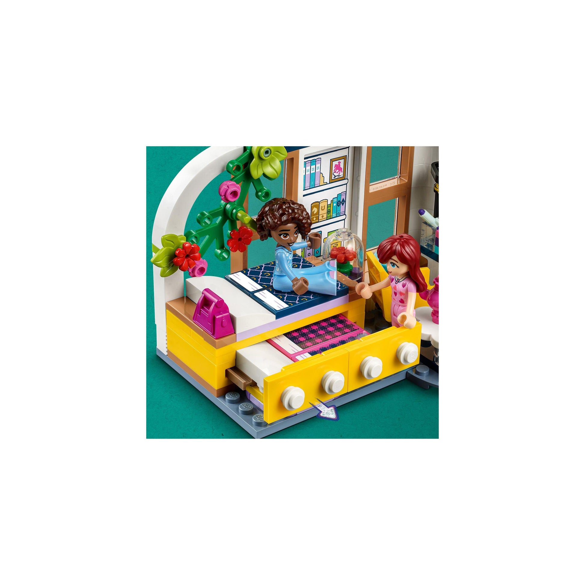 مجموعة لعبة بناء غرفة آليا 41740 من LEGO® Friends (209 قطعة)