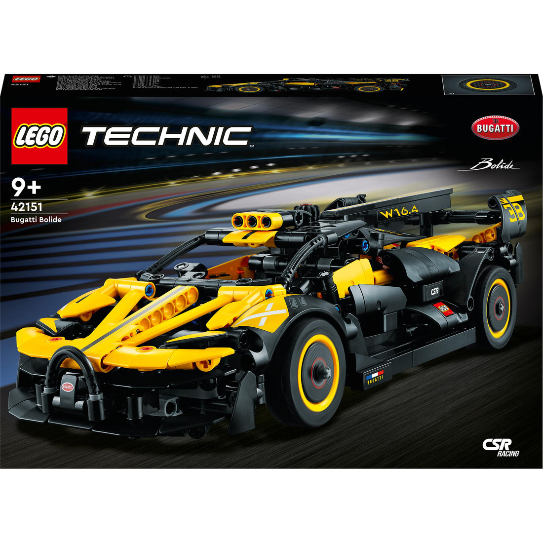 LEGO® Technic Bugatti Bolide 42151 Building Toy Set (905 Pieces)