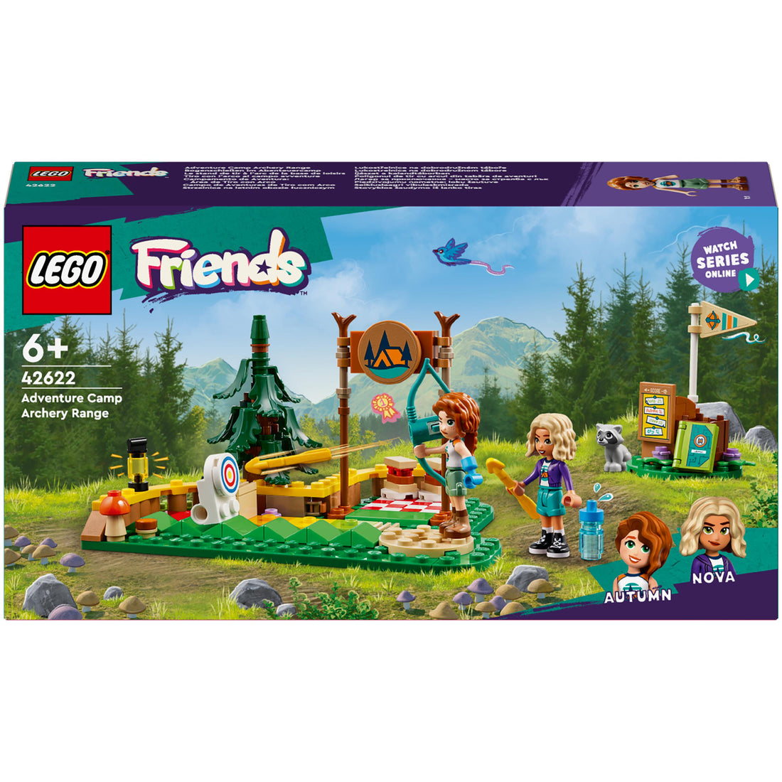 لعبة ميدان الرماية في مخيّم المغامرات 42622 من LEGO® Friends