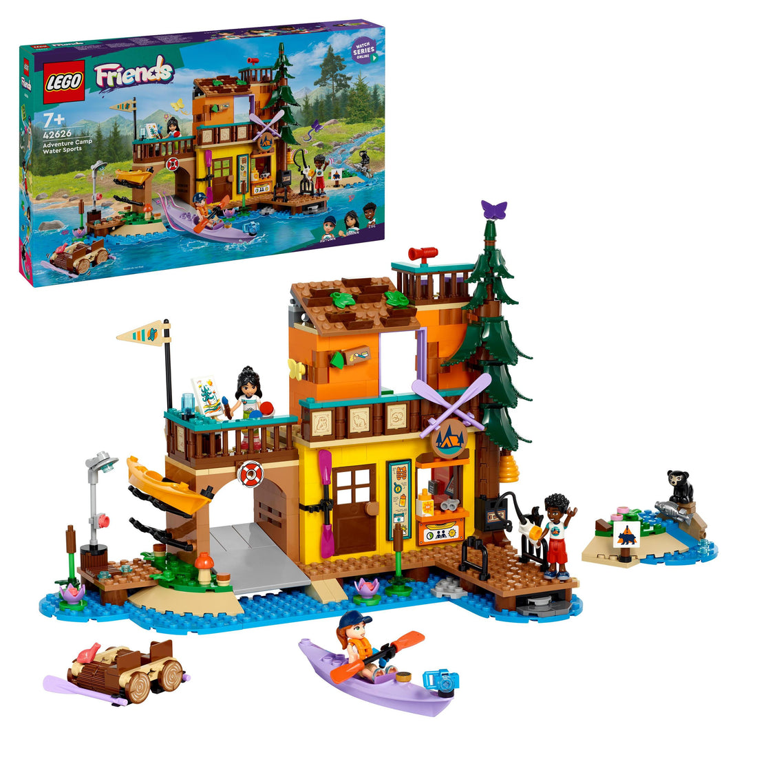 لعبة رياضات مائية في مخيّم المغامرات 42626 من LEGO® Friends