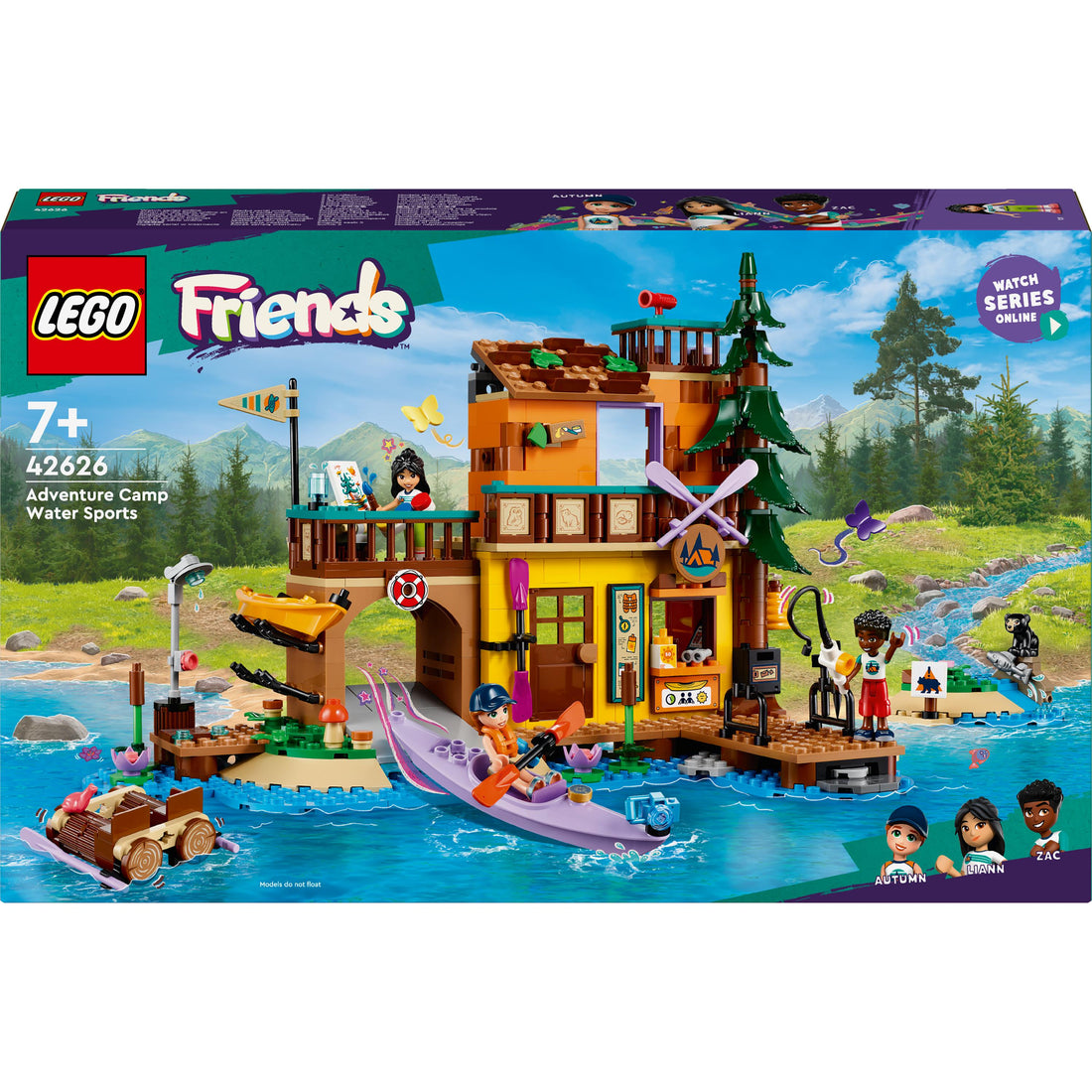 لعبة رياضات مائية في مخيّم المغامرات 42626 من LEGO® Friends