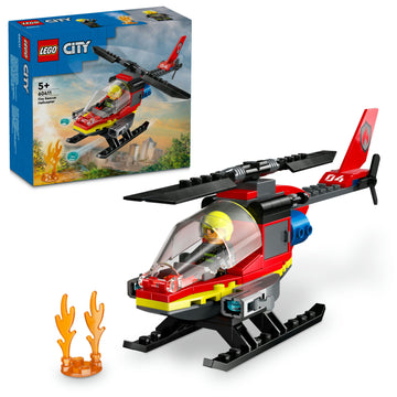مجموعة بناء مروحية الإنقاذ من الحريق 60411 من LEGO® City