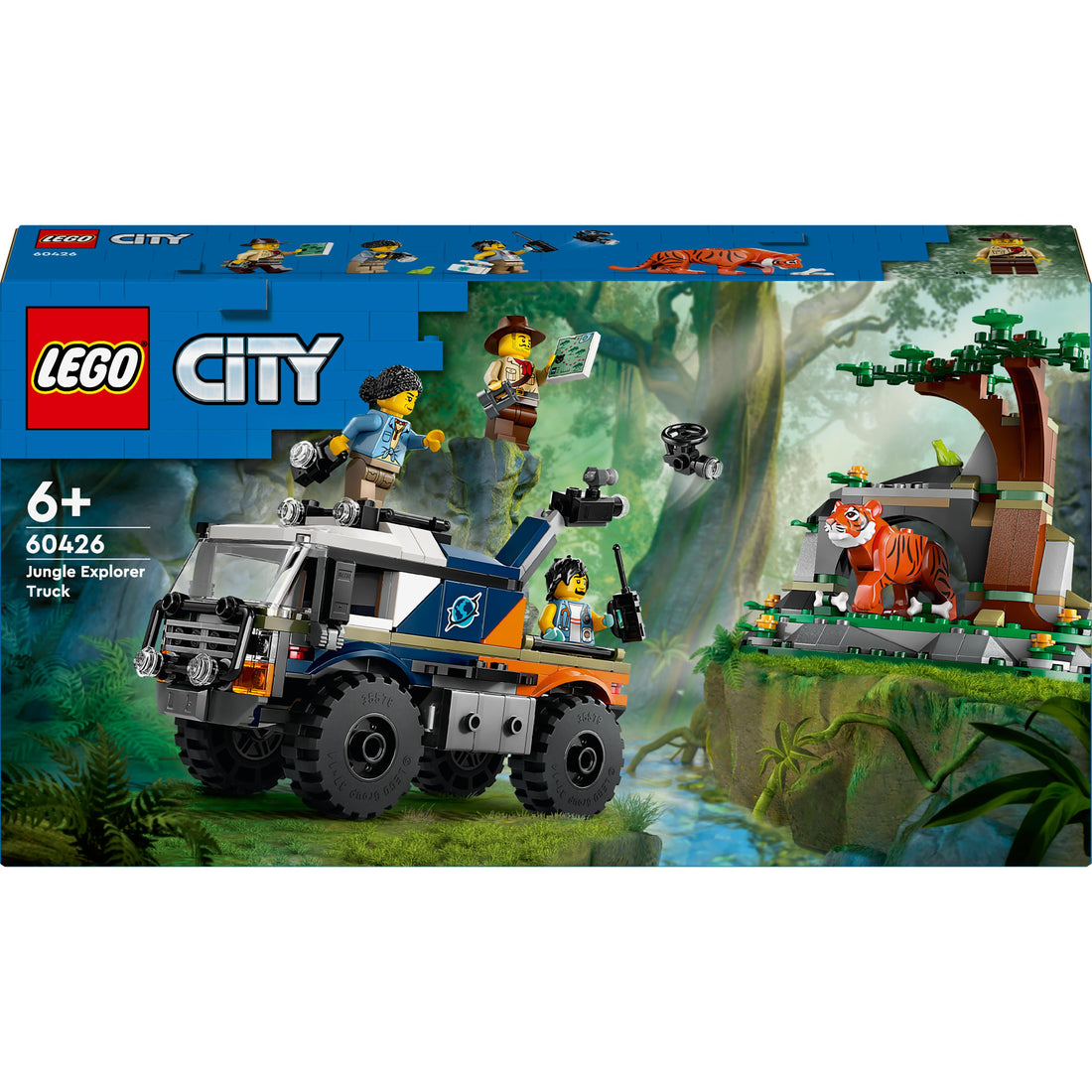 لعبة شاحنة الطرق الوعرة لمستكشف الأدغال 60426 من LEGO® City