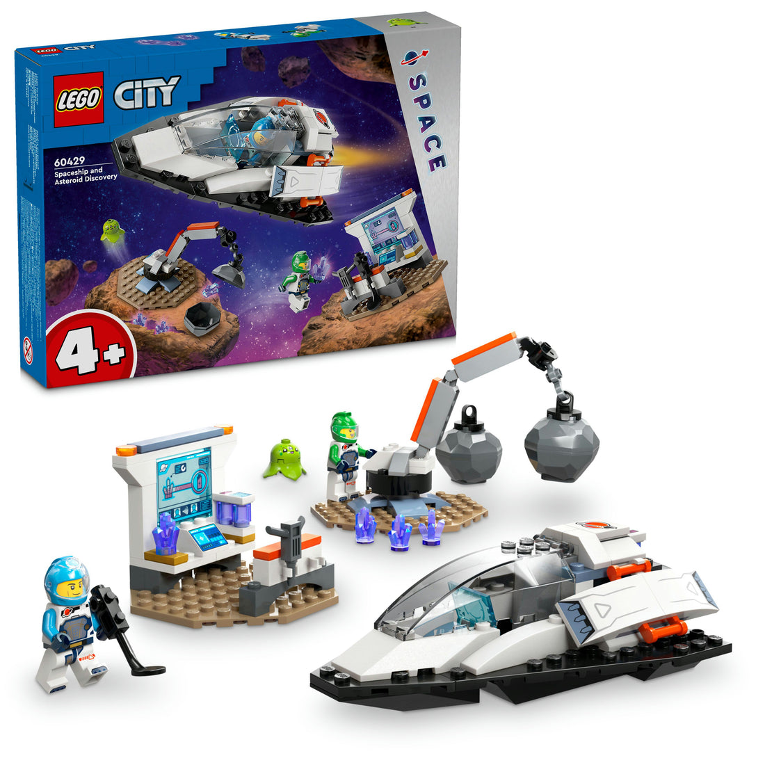 مجموعة سفينة الفضاء واكتشاف الكواكب 60429 من LEGO® City