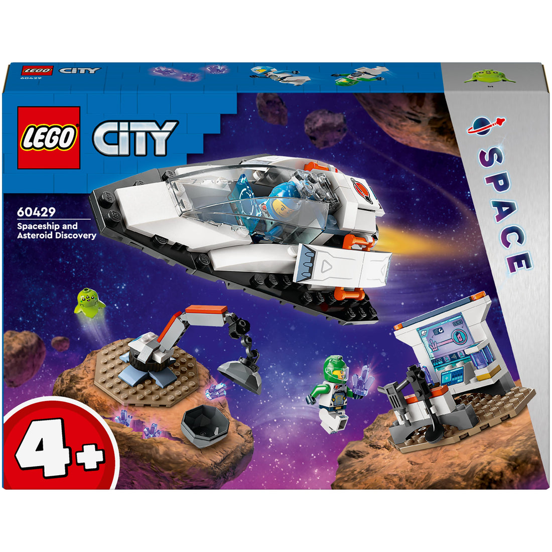 مجموعة سفينة الفضاء واكتشاف الكواكب 60429 من LEGO® City