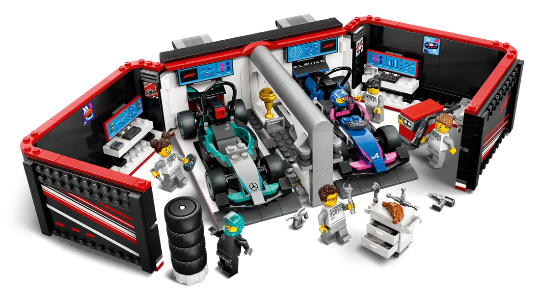 LEGO 60444 F1® Garage & Mercedes-AMG