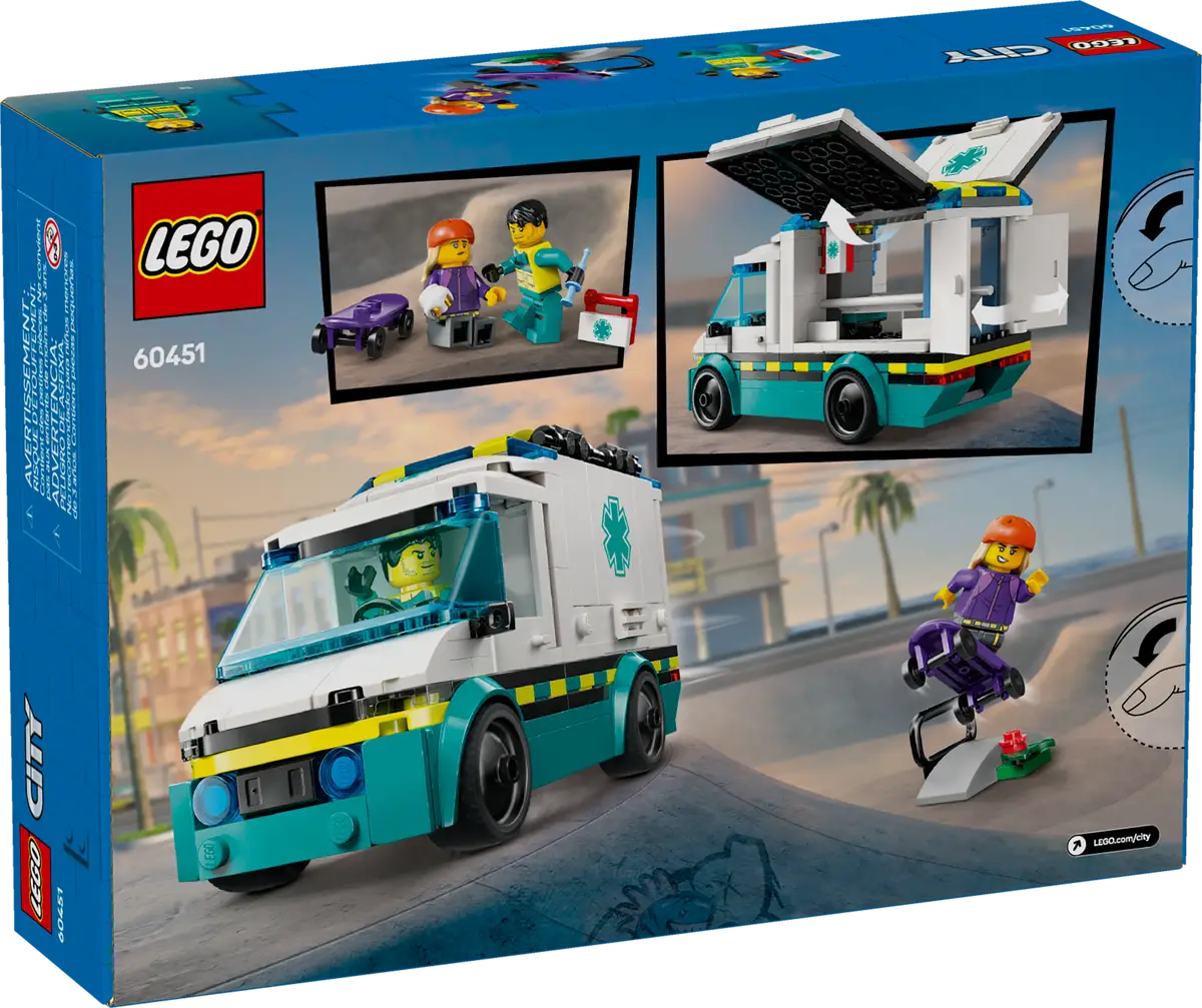 LEGO 60451 Emergency Ambulance