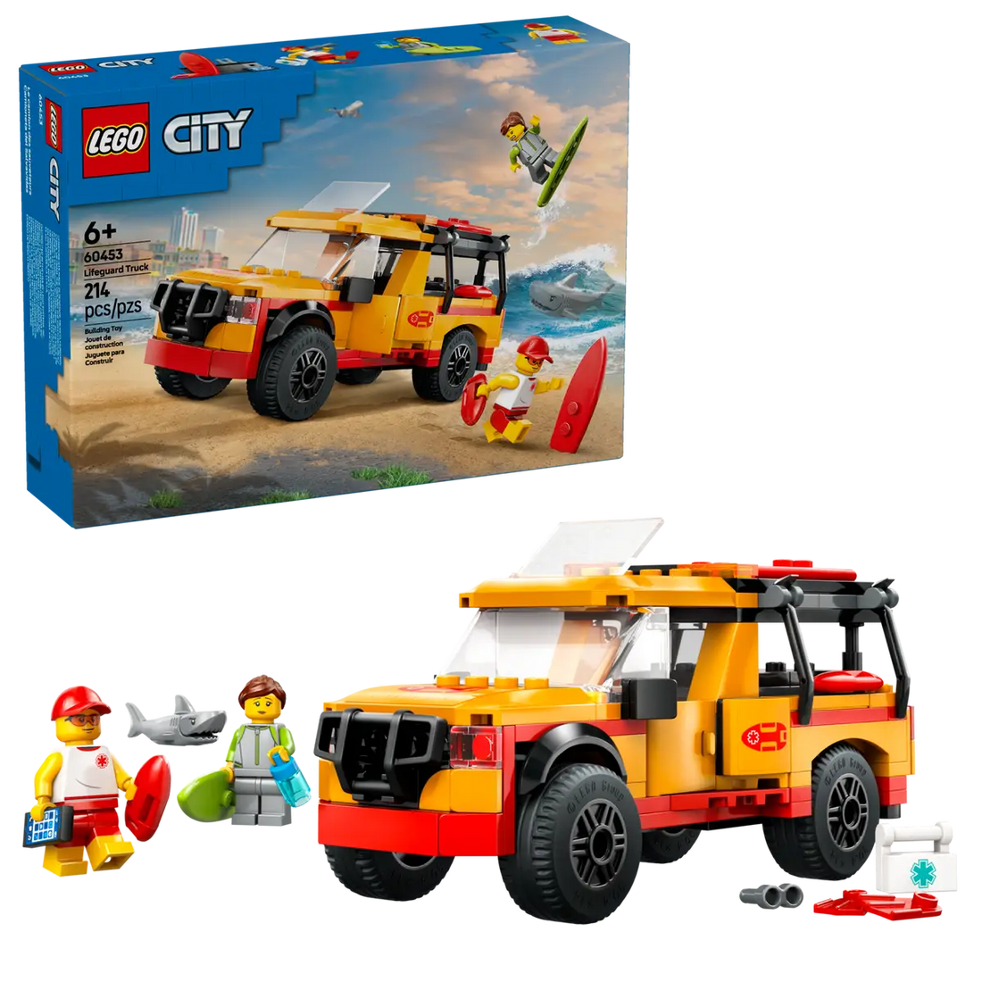LEGO 60453 Lifeguard Beach Rescue Truck