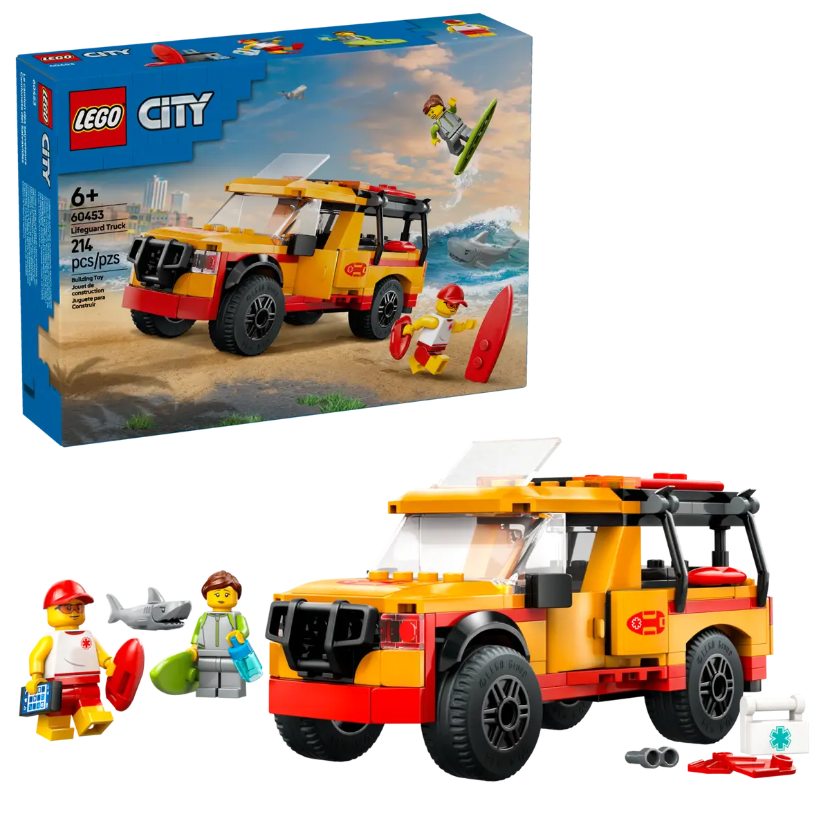 LEGO 60453 Lifeguard Beach Rescue Truck