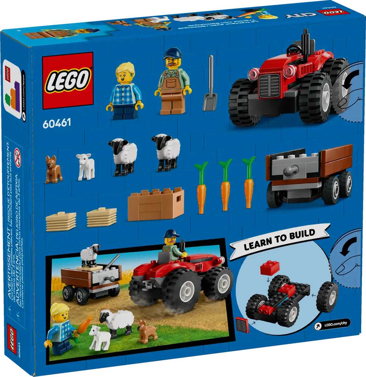 LEGO 60461 Red Farm Tractor