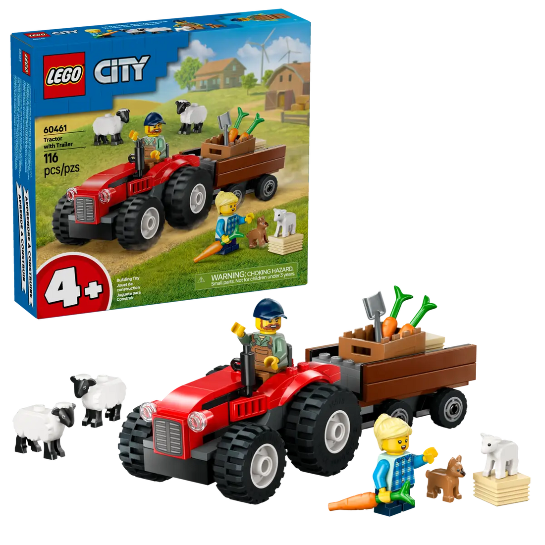 LEGO 60461 Red Farm Tractor