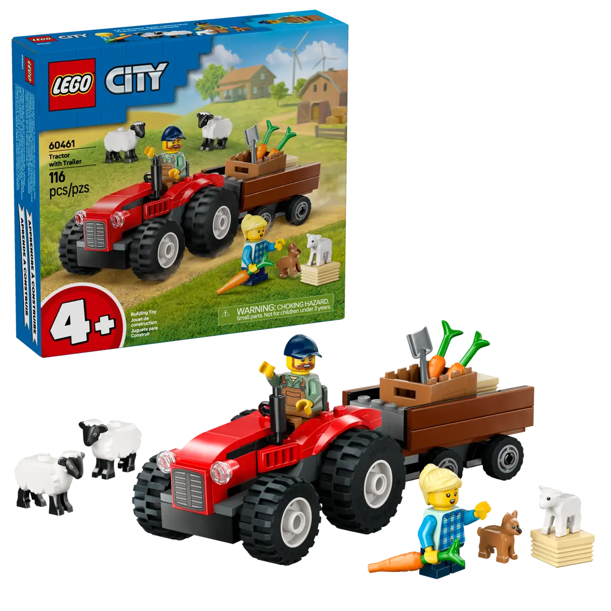 LEGO 60461 Red Farm Tractor