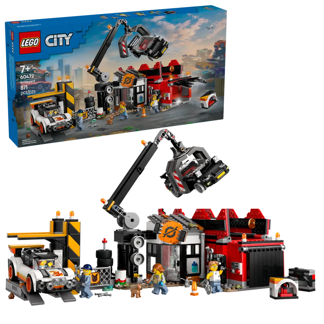 LEGO 60472 Scrapyard with Cars