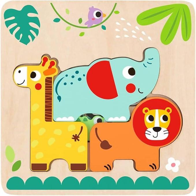 Tooky Toy Multi-layered Animal Puzzle