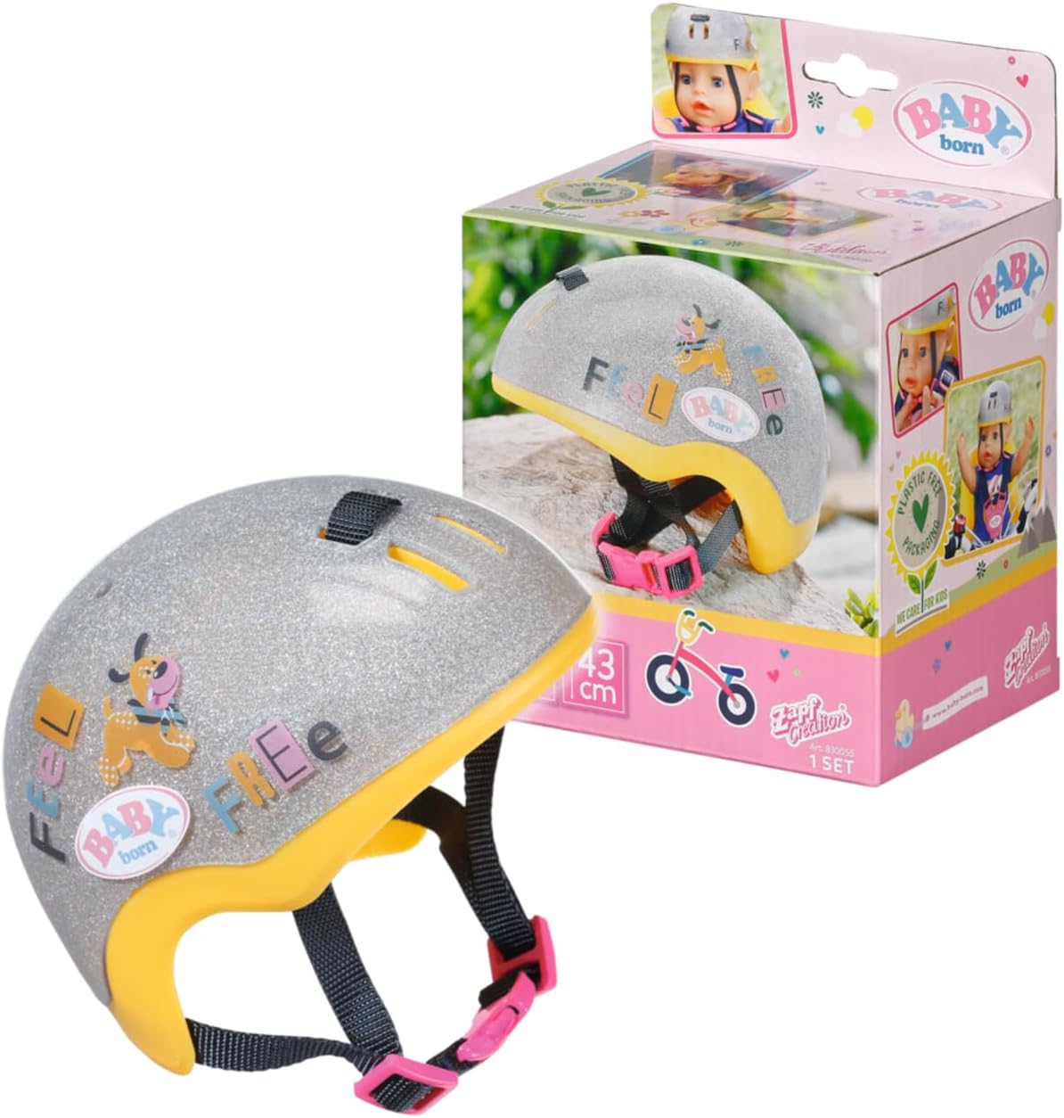 Baby Born Accs Bike Helmet 43cm Baby Born Accs Bike Helmet 43cm