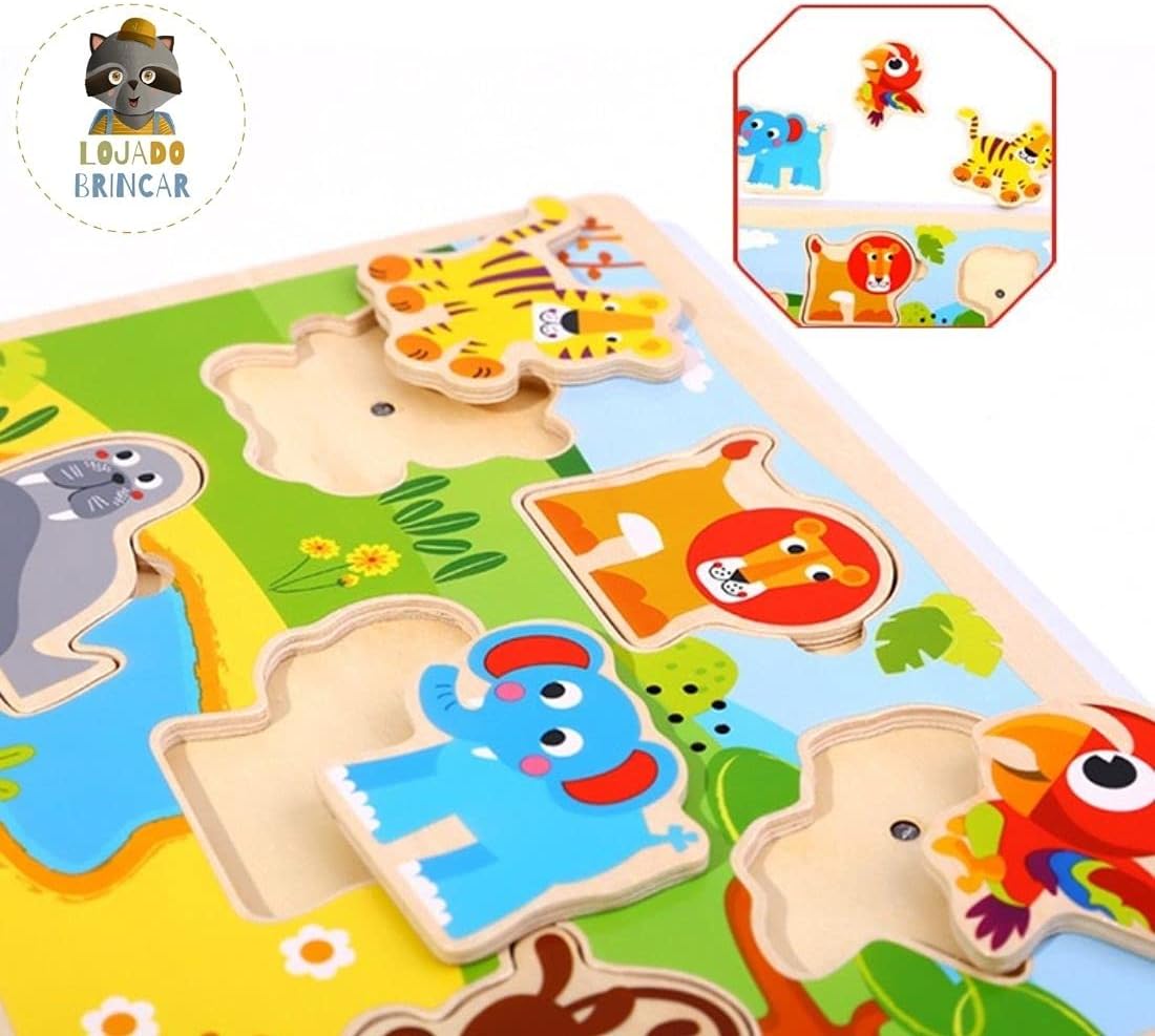 Tooky Toy Sound Puzzle Animals