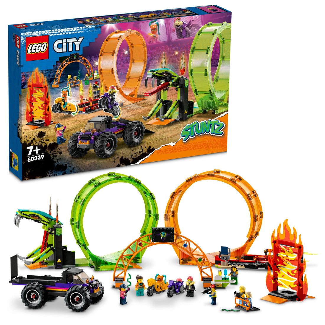 ساحة الاستعراض ذات الحلقات المزدوجة من LEGO 6379651/60339