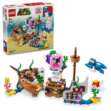 مجموعة التوسيع مغامرة حطام سفينة Dorrie الغارقة من LEGO® Super Mario™