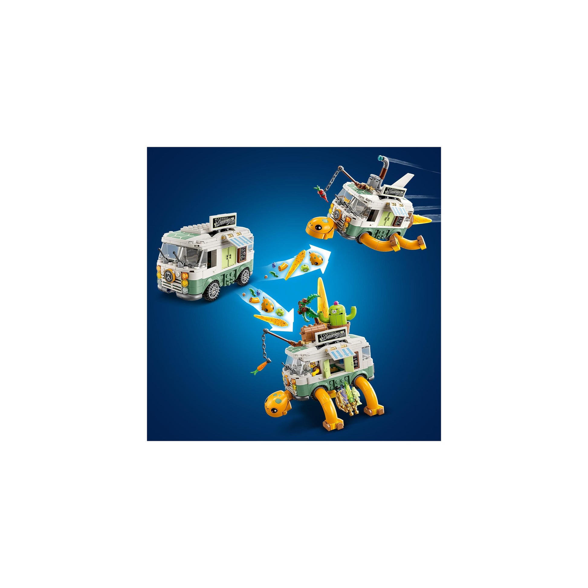 مجموعة لعبة بناء الشاحنة السلحفاة للسيدة كاستيو 71456 من LEGO® DREAMZzz™ (434 قطعة)