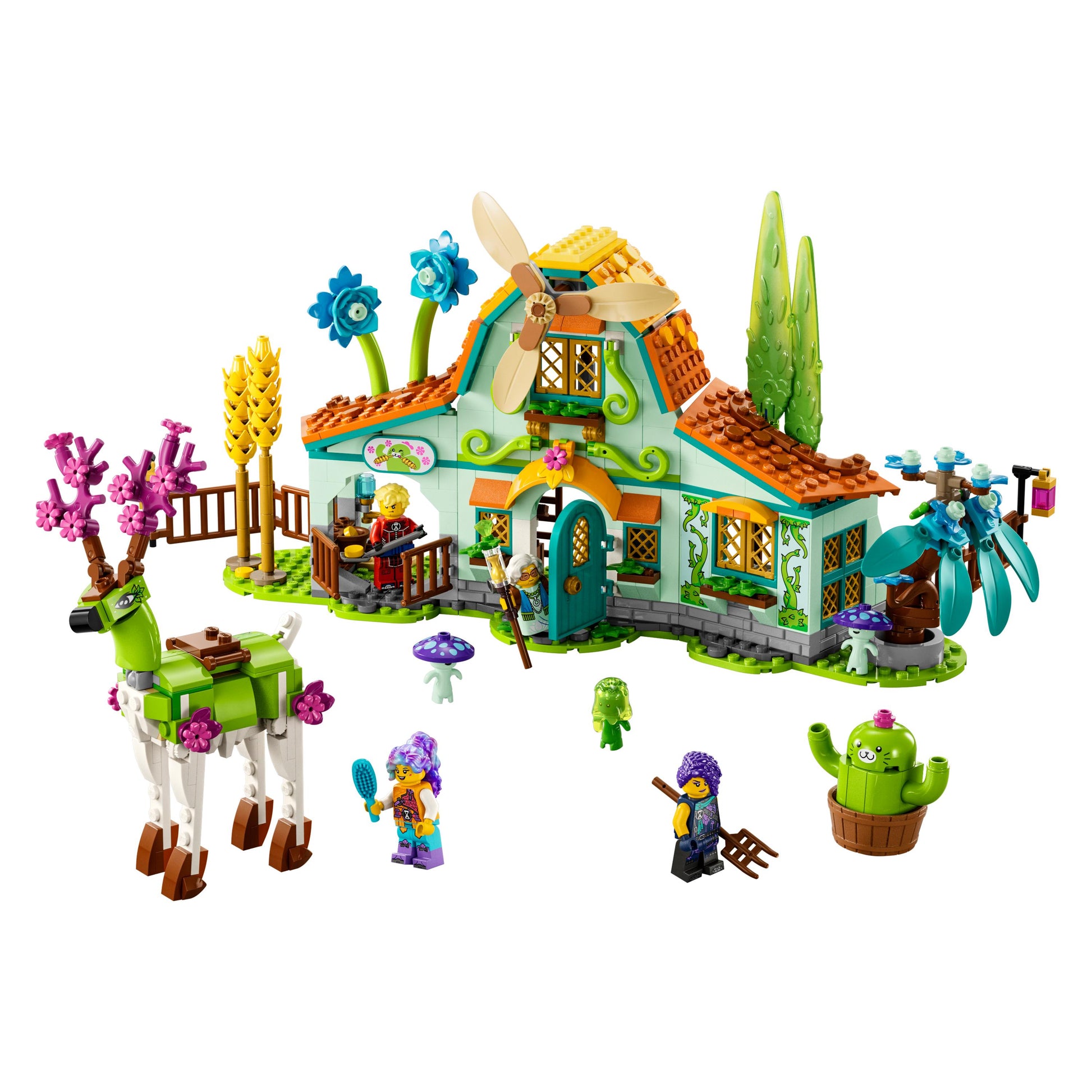 LEGO® DREAMZzz™ Stable of Dream Creatures 71459 Building Toy Set (681 Pieces)