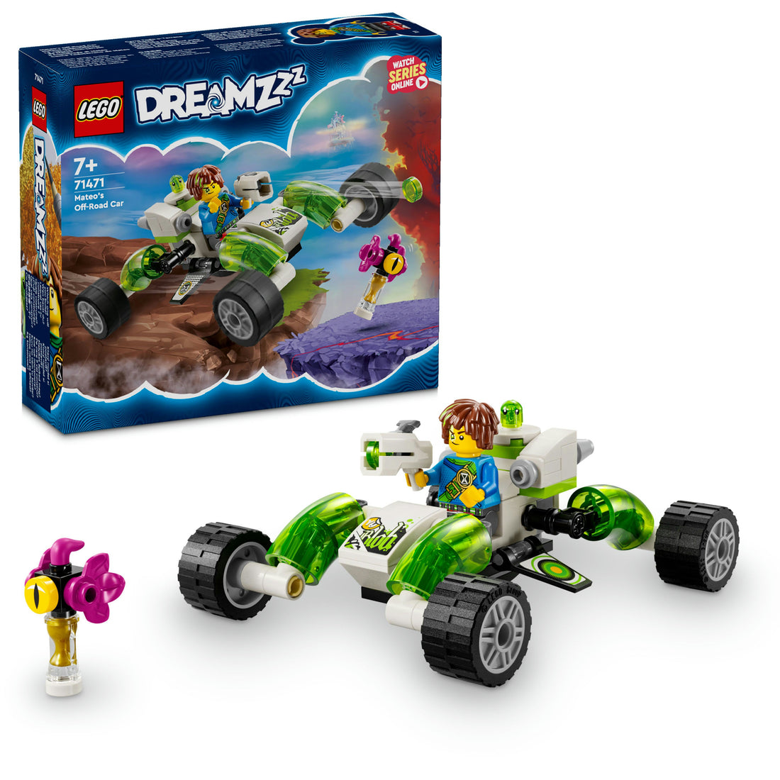 لعبة سيارة ماتيو للطرق الوعرة 71471 من LEGO® DREAMZzz™