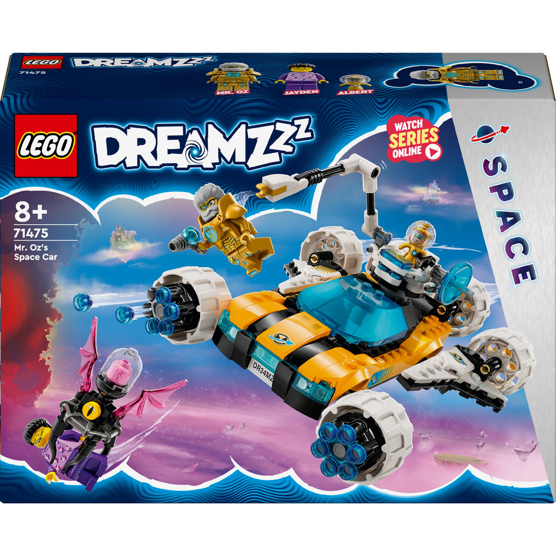 لعبة سيارة فضاء السيّد أوز 71475 من LEGO® DREAMZzz™