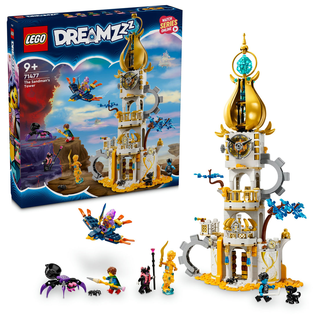 مجموعة لعب برج رجل الرمال 71477 من LEGO® DREAMZzz™