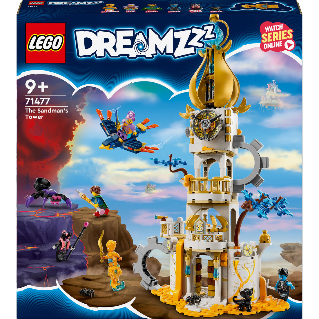 مجموعة لعب برج رجل الرمال 71477 من LEGO® DREAMZzz™